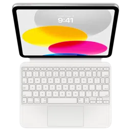 Apple Magic Bluetooth Folio Keyboard for iPad (10th Gen) 10.9 Inch with Touchpad (Multi Touch Gestures, White)-7