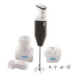 BOSS Genius 180 Watt 2 Speed Hand Blender with 4 Attachments (Push Button Control, Twin Black)-image-35