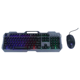 Croma Wired Gaming Keyboard & Mouse Combo (104 Keys, 7200 DPI, Ergonomic Design, Black)-12