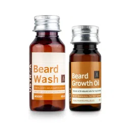 Ustraa Beard Growth oil & Beard Wash Woody-picture-12
