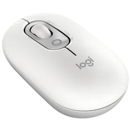 logitech POP Bluetooth Wireless Optical Performance Mouse with Emoji Software (4000 DPI Adjustable, 3 Easy Switch Channels, Off White) image 4