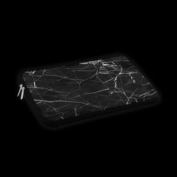 macmerise Marble Neoprene Laptop Sleeve for 15 Inch Laptop (Water Resistant, Noir Belge)-image-11