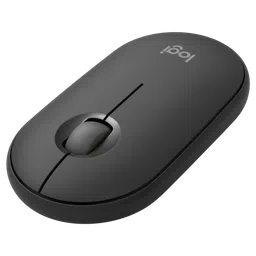 logitech Pebble Mouse 2 Wireless Optical Mouse with Silent Click Buttons (1000 DPI, Ultra Portable, Tonal Graphite) image 4
