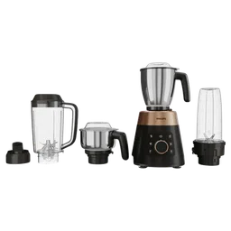 PHILIPS 1000 Watt 4 Jars Mixer Grinder (5 Preset Modes, Black)-image-44