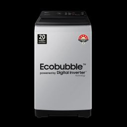 SAMSUNG 8 Kg 5 Star Inverter Fully Automatic Top Load Washing Machine (WA80BG4545BYTL, Ecobubble Technology, Lavender Grey)-picture-12