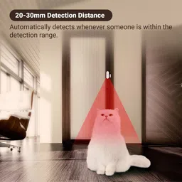 CP PLUS Smart Door Sensor (Wireless Sensor, CP-HAS-D33-W, White) image 4
