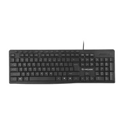 LAPCARE E9 Wired Keyboard with Number Pad (Spill Resistant, Black)-24