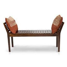 urban ladder Latt Solid Wood Bench in Teak Finish-picture-7