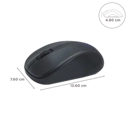 LAPCARE Safari 006 Wireless Optical Gaming Mouse with Silent Click Buttons (1600 DPI, Ergonomic Design, Black) image 3