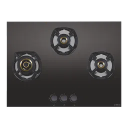 Elica CLASSIC AB 3B 60 Glass Top 3 Burner Automatic Electric Hob (Round Metallic Knob, Black)-85