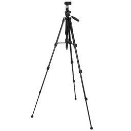 Croma 163cm Adjustable Tripod for Mobile and Camera (4 Section Height Adjustment, Black) image 4