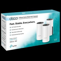 tp-link Deco M4 Dual Band Pack of 3 WiFi Home Mesh System Multicast Support AC1200 (White) image 5