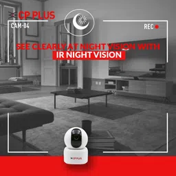 CP PLUS Smart CCTV Security Camera (Google Assistant Support, CP-E25A, White) image 3