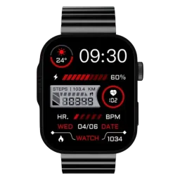 noise ColorFit Caliber 3 Plus Smartwatch with Bluetooth Calling (49.7mm AMOLED Display, IP67 Water Resistant, Elite Black Strap)-picture-19