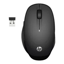 HP 6CR71AA Wireless Optical Mouse with Customizable Buttons (3600 DPI, Dual Connectivity, Black)-picture-21