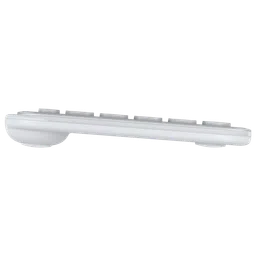 logitech POP Icon Keys Bluetooth Wireless Keyboard with Customizable Action Keys (Easy Switch Keys, Off White and Orange) image 4