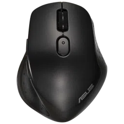 ASUS Silent MW203-BK Bluetooth 5.0 & 2.4GHz Wireless Optical Mouse with Vertical Scroll Wheel (2400 DPI Adjustable, Auto Sleep Mode, Black)-1