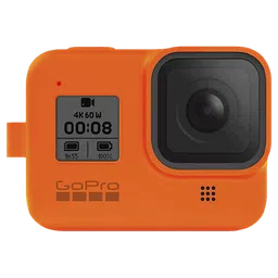 GoPro Sleeve Plus Lanyard for Hero 8 (AJSST-004, Hyper Orange)-image-96