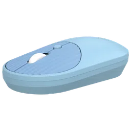 Croma Wireless Optical Mouse with Power Saving Feature (1600 DPI Adjustable, Ambidextrous Design, Blue) image 4