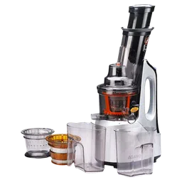 AGARO Imperial 240 Watt Slow Juicer (65 RPM, Cold Pressed Technology, Black & Grey)-image-5