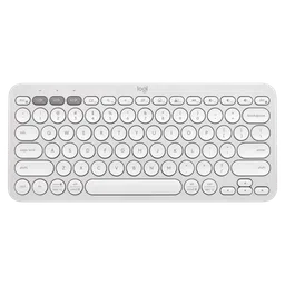 logitech Pebble Keys 2 Bluetooth Wireless Keyboard with Multi Device Pairing (10 Customizable Keys, Tonal White)-6