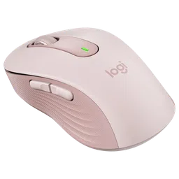 logitech Signature M650 Wireless Optical Performance Mouse with Customizable Buttons (4000 DPI Adjustable, Multi Device Connectivity, Rose) image 4