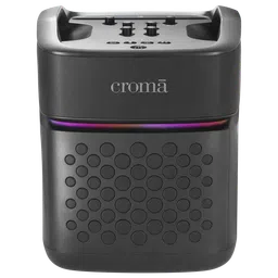 Croma 100W Bluetooth Party Speaker (RGB Party Lights, Black)-picture-22