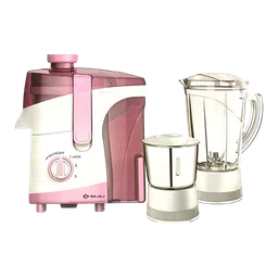 BAJAJ JX 30 500 Watt 3 Jars Juicer Mixer Grinder (18000 RPM, ISI Approved, White/Pink)-image-55