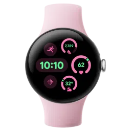 Google Pixel Watch 3 Wi-Fi + Bluetooth Wear OS 5.0 Smartwatch (41mm AMOLED Display, Qualcomm SW5100 Cortex M33 co-Processor, Rose Quartz Active Band)-picture-18