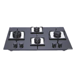 Elica Flexi Swirl 4B 70 MT NX Glass Top 4 Burner Automatic Electric Hob (Round Metallic Knob, Black)-62
