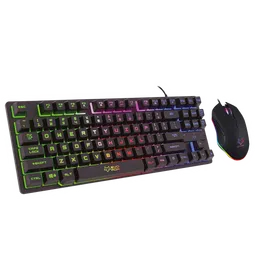 AMKETTE EvoFox X-Team Wired Gaming Keyboard & Mouse Combo (87 Keys, 3200 DPI, Anti Ghosting Keys, Black)-25