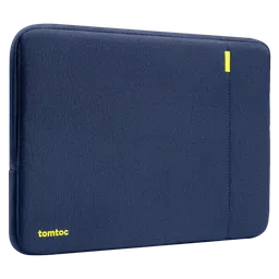 tomtoc A13D2B2 Recycled Fabric Laptop Sleeve for 14 Inch Laptop (Water Resistant, Blue)-image-97