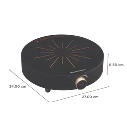 morphy richards Esperto Onyx Blaze 1800W Induction Cooktop with Smart Sensors image 2