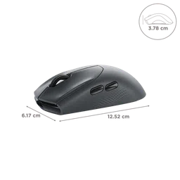 DELL Alienware Rechargeable Wireless Optical Gaming Mouse with Programmable Buttons (26000 dpi, Slimmed Down Design, Dark Side of Moon) image 3