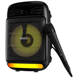 PORTRONICS Melomix 20W Portable Bluetooth Speaker (6 RGB Light Modes, Stereo Channel, Black)-10