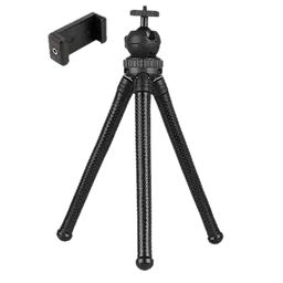 HIFFIN Gorillapod 30.48cm Tripod for Mobile and Camera (360 Degree Rotating Ball Head, Black)-image-65