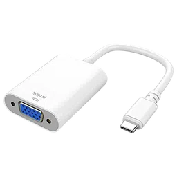 ultraprolink USB Type C to VGA Port Adapter (Supports Dual View, White)-19