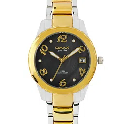 Omax Women Pearly Black Dial Watch-image-94