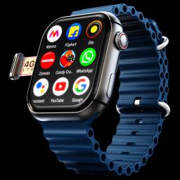 FIRE-BOLTT Dream Wi-Fi+4G SIM Android OS Wristphone (51.3mm HD Display, In-built GPS, Aqua Surge Strap)-picture-29