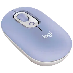 logitech POP Bluetooth Wireless Optical Performance Mouse with Emoji Software (4000 DPI Adjustable, 3 Easy Switch Channels, Lilac) image 4