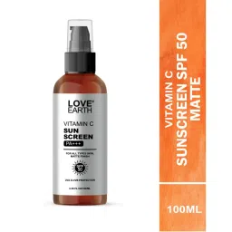 Love Earth Vitamin C Sunscreen SPF-50 for UVA UVB Ray Protection with Vitamin CEssential Oils-picture-7
