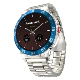 fastrack Magnus FX3 Smartwatch with Bluetooth Calling (37mm UltraVU Display, IP68 Water Resistant, Silver Metal Strap)-picture-34