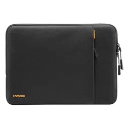 tomtoc Defender A13 Recycled Polyester Laptop Sleeve for 16 Inch Laptop (Military Grade Protection, Black)-image-89