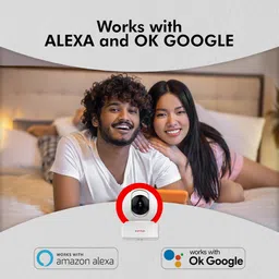 CP PLUS Smart CCTV Security Camera (Motion Alert & Google Assistant Support, CP-E31A, White) image 4