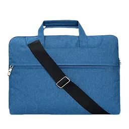 in base Denim Laptop Sling Bag for 13.3 Inch Laptop (Water Resistant, Blue)-image-44
