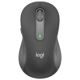 logitech Signature M650 L Wireless Optical Performance Mouse with Customizable Buttons (4000 DPI Adjustable, Multi Device Connectivity, Graphite)-5