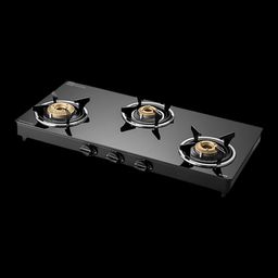 KAFF CTC773BAI Toughened Glass Top 3 Burner Automatic Gas Stove (Matte Enamelled Pan Support, Black)-image-33