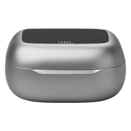 JBL Live Flex 3 TWS Earbuds with Adaptive Noise Cancellation (IP54 Water Resistant, Touchscreen Display, Silver) image 5