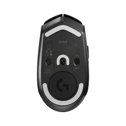 logitech G309 LIGHTSPEED Wireless Optical Gaming Mouse with Customizable Buttons (25600 DPI Adjustable, Mechanical Switch Design, Black) image 3