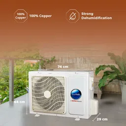 LLOYD Element Series 5 in 1 Convertible 0.8 Ton 3 Star Inverter Split AC with 4 way Swing (2022 Model, Copper Condenser, GLS09I3FOSEV) image 5